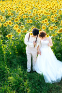 夏のフォトウェディング衣装