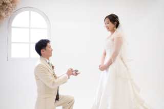 ウェディングドレスに黒髪は合う?《3》