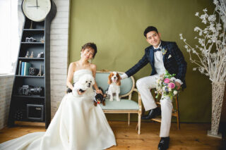 わんちゃんと一緒にフォトウェディングを成功させる方法