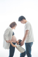 家族でマタニティフォト♪