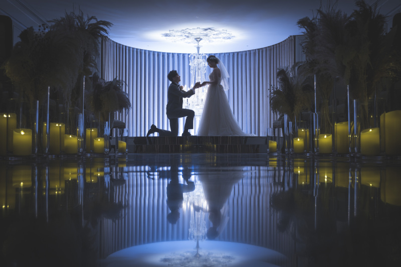 館内洋装プランで挙式風ウエディングフォト！