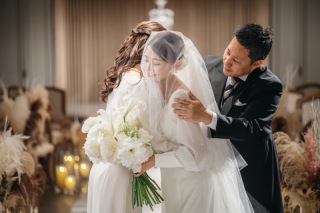 館内洋装プランで挙式風ウエディングフォト！