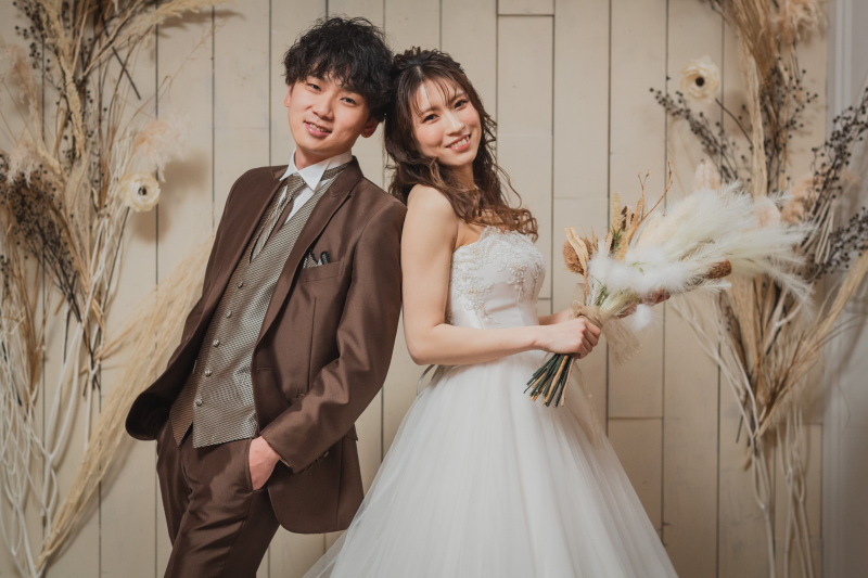 シンプル×シックにフォトウエディング