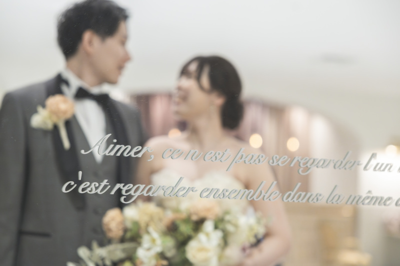 館内洋装プランで挙式風ウエディングフォト！