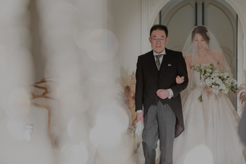 大切な人と歩くバージンロード