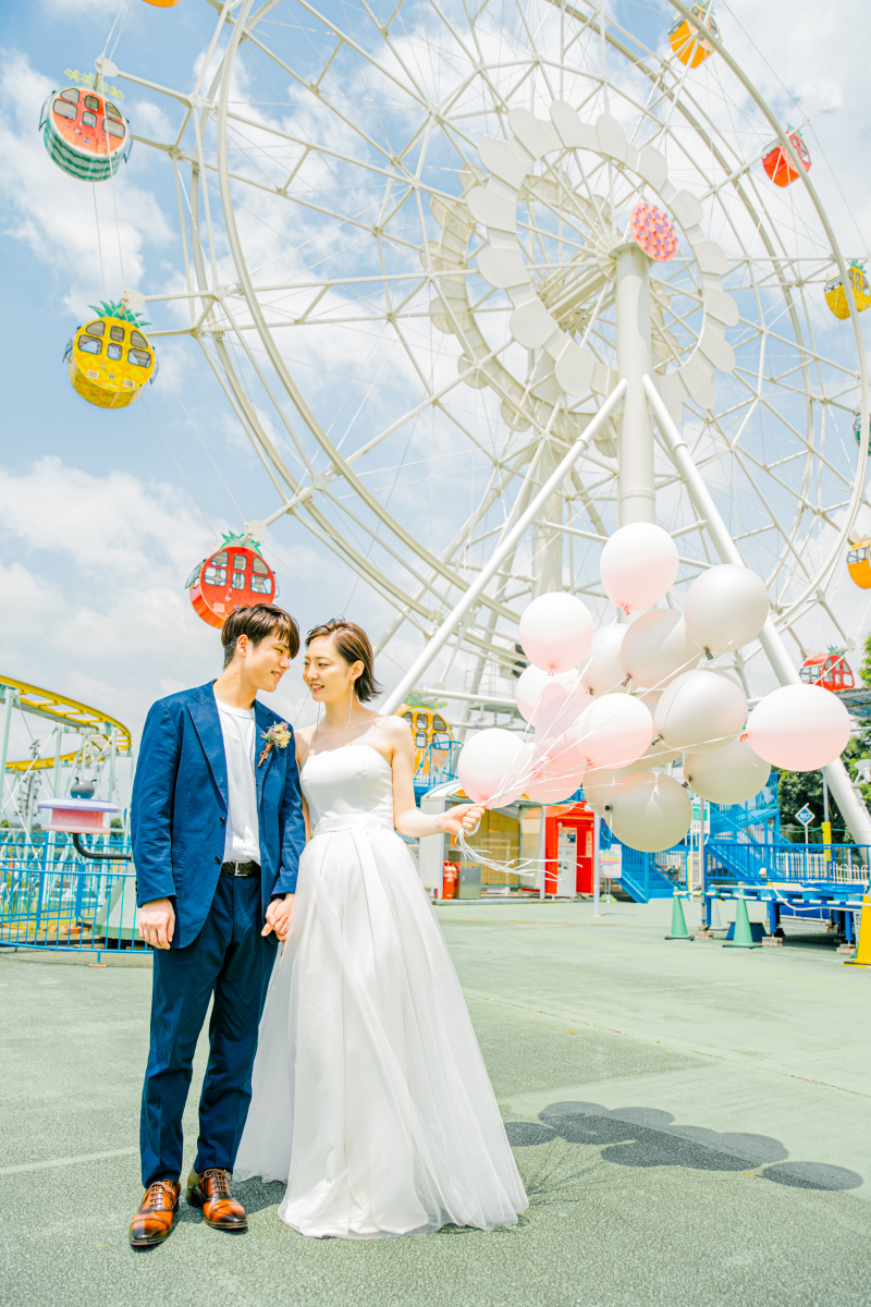 王道は嫌だ!そんな花嫁にはパンツドレス