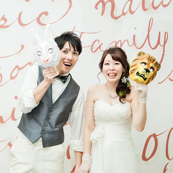 動物のお面^ ^かわいいフォトアイテムたくさんご用意しています♫