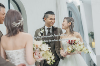 館内洋装プランで挙式風ウエディングフォト！