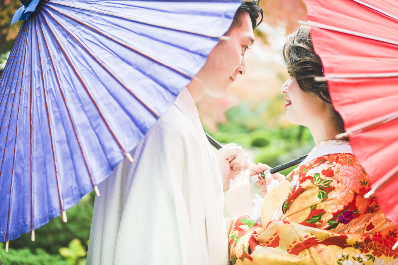 ♡紅葉シーズンの和装ロケーションフォト♡