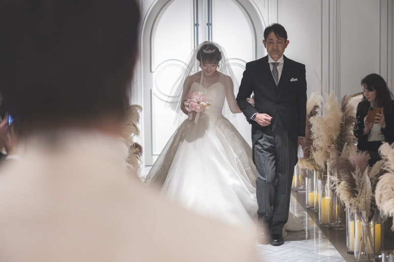 館内洋装プランで挙式風ウエディングフォト!