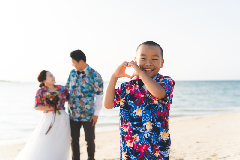 お二人はもちろん！ご家族、兄弟でも！お子様やご友人様！大切な方と一緒に撮影可能♡