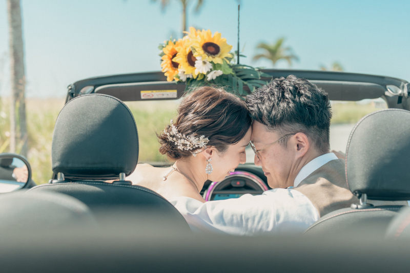 本日の撮影は「晴れ女」の新婦様の勝利でした★