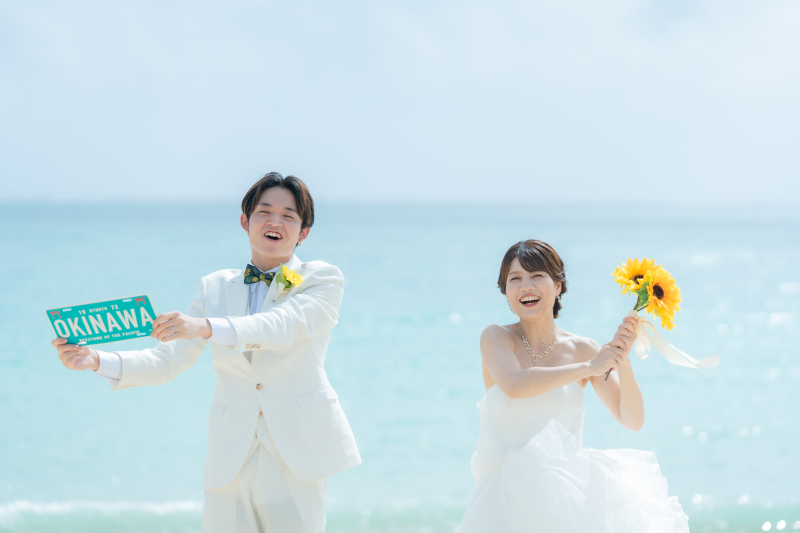 ビーチだけじゃない★南国のグリーン撮影も大人気です♡