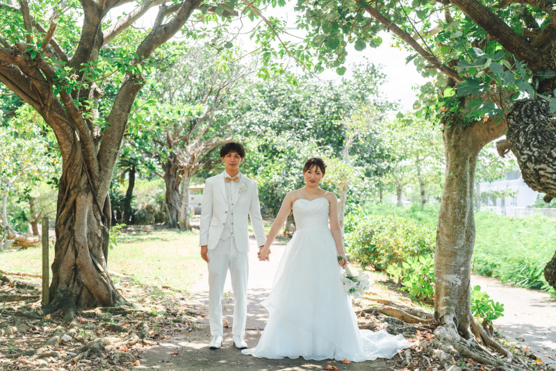 沖縄=ビーチが大人気!グリーンも負けてません!沖縄感じる木々と撮影しませんか?