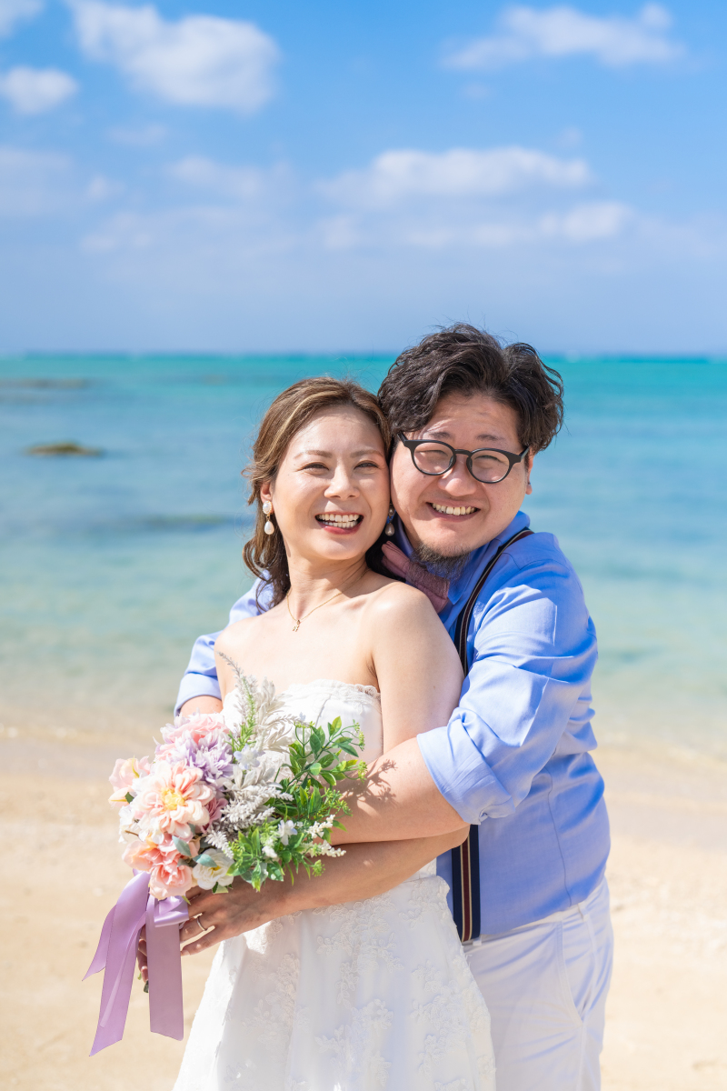 海でのウエディングフォトは潮位も大切!