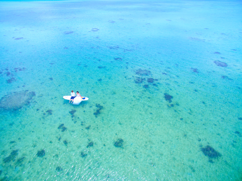 【ドローン撮影】沖縄の海を上空から楽しみませんか？