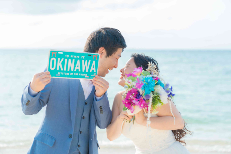 ブーケ1つで写真の見え方も変わります♡