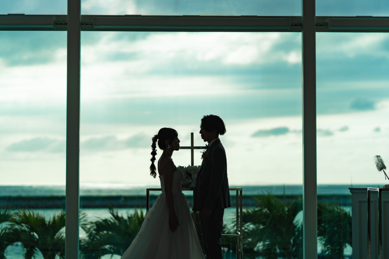 沖縄の海と共に!チャペル撮影★最高なロケーションのチャペルをご紹介します☆