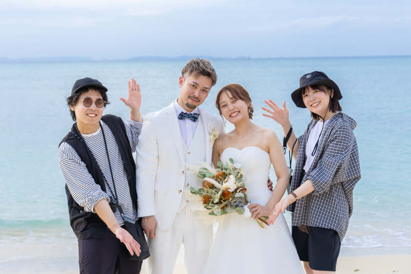 プラン内ブーケ、アクセ豊富にご用意してます♪ご希望でアップグレードアクセもあり！