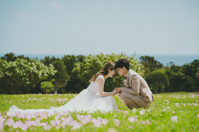 本日の撮影は「晴れ女」の新婦様の勝利でした★