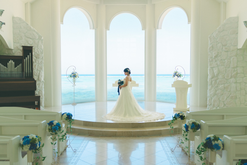 【海の見えるチャペルのご紹介】ご案内のチャペルは全て海の見えるチャペルです!