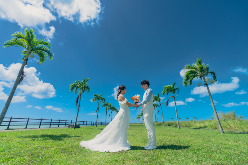 青い海だけじゃない、沖縄のサンセットも素敵なんです♡大人っぽい幻想的な雰囲気に♡