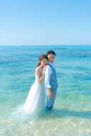 ドレスのまま海へ！ウォーターインフォト♪