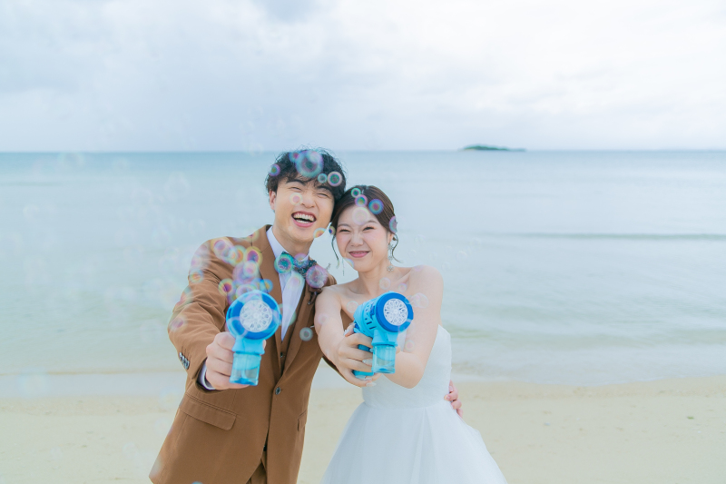 沖縄でブライダルフォトを迷われている方！安心と実績のあるcapryでぜひ！☆