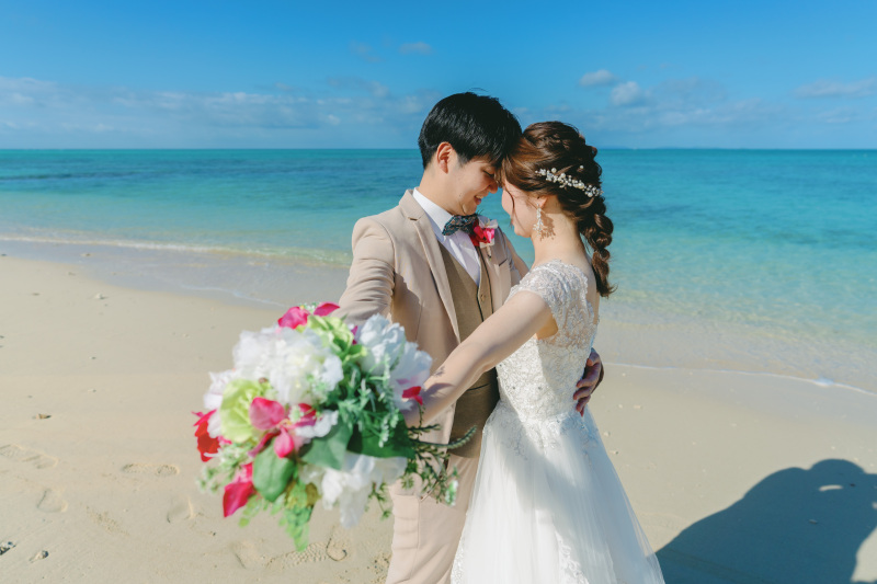 妊婦様も安心してウエディングフォトを。
