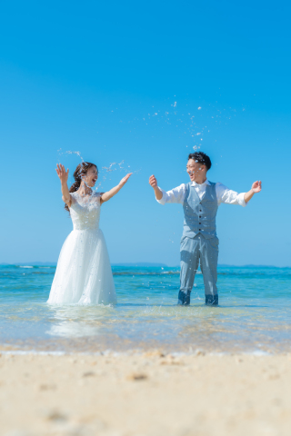 夏は海でウォーターイン！☆