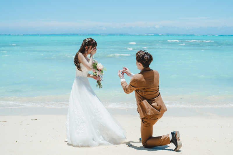 青い海だけじゃない、沖縄のサンセットも素敵なんです♡大人っぽい幻想的な雰囲気に♡