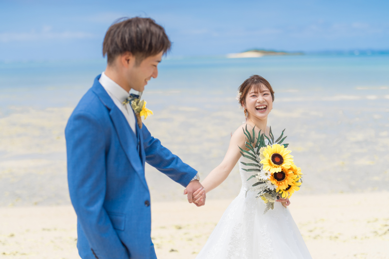 ブーケ1つで写真の見え方も変わります♡