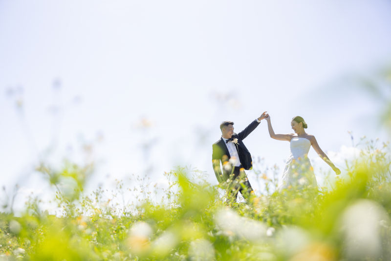 プラン内ブーケ、アクセ豊富にご用意してます♪ご希望でアップグレードアクセもあり！