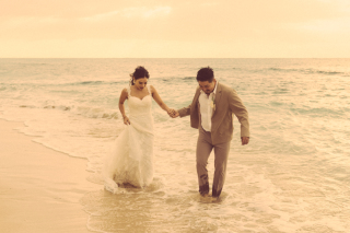 サンセットでお洒落で幻想的な雰囲気の撮影も!