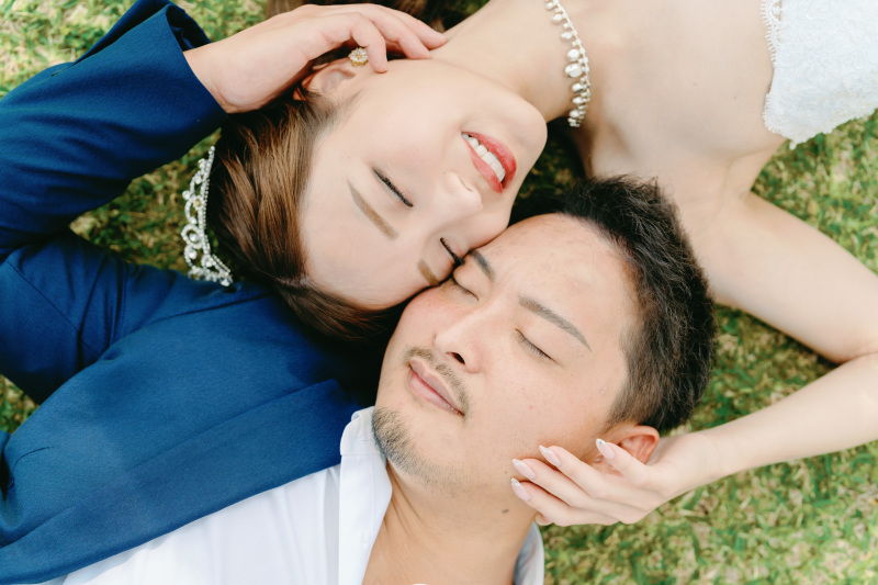 ナチュラルな雰囲気に♪グリーン撮影
