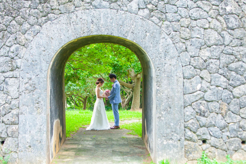 本日の撮影は「晴れ女」の新婦様の勝利でした★