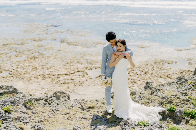 本日の撮影は「晴れ女」の新婦様の勝利でした★