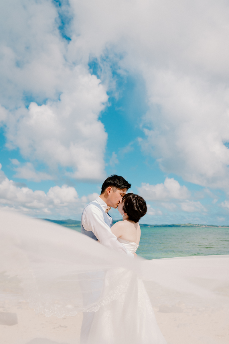 晴れた時の沖縄本島