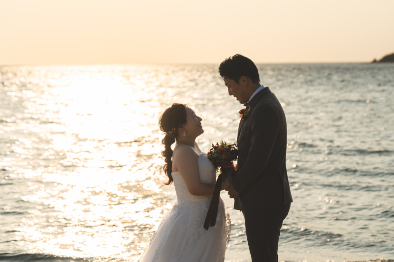 プラン内ブーケ、アクセ豊富にご用意してます♪ご希望でアップグレードアクセもあり！