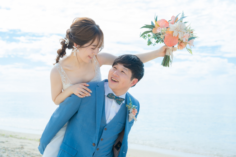 ブーケ1つで写真の見え方も変わります♡