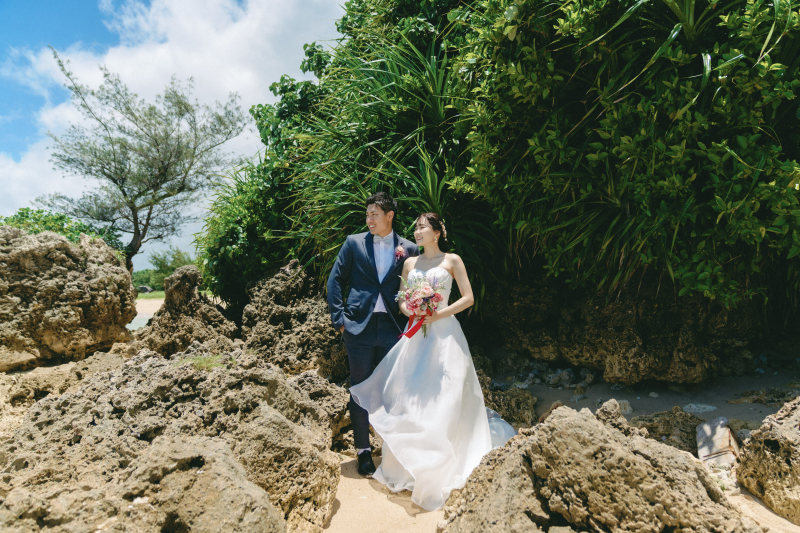 沖縄=ビーチが大人気!グリーンも負けてません!沖縄感じる木々と撮影しませんか?