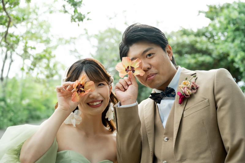 大切な家族と沖縄でお写真撮ってみませんか？with家族をオプション追加でぜひ☆