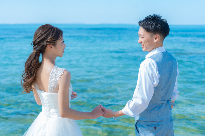 当日撮影するビーチどこか気になりますよね!沖縄のビーチを存分にお楽しみください!