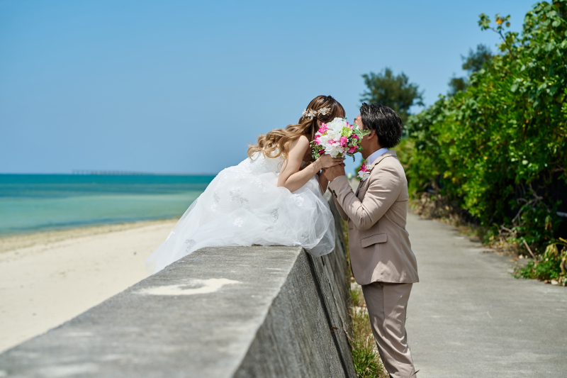 ビーチだけじゃない★南国のグリーン撮影も大人気です♡