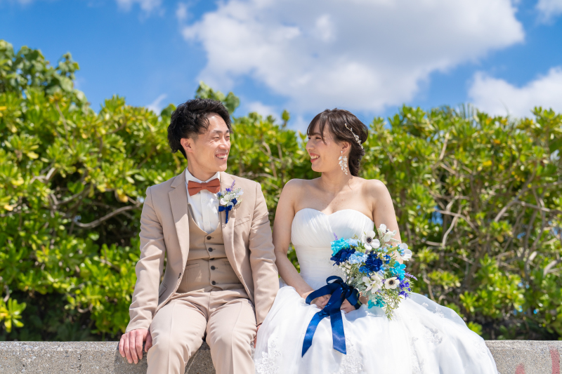 ブーケ1つで写真の見え方も変わります♡