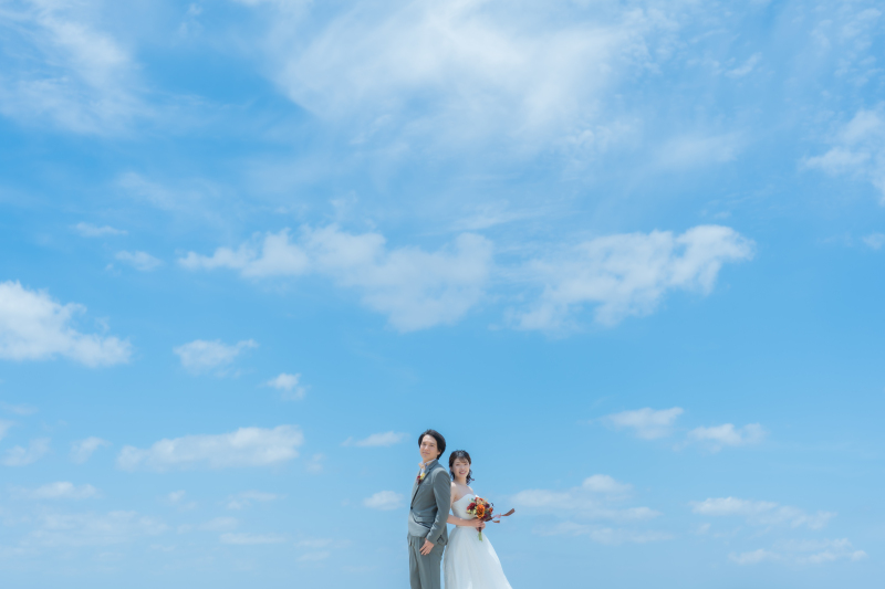 沖縄の大きな海はドローンで写しましょう〜♡