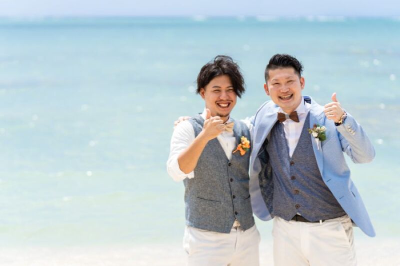 2組同時に撮影できちゃう！仲良し兄弟・姉妹・友人とフォトウェディングを楽しもう♪