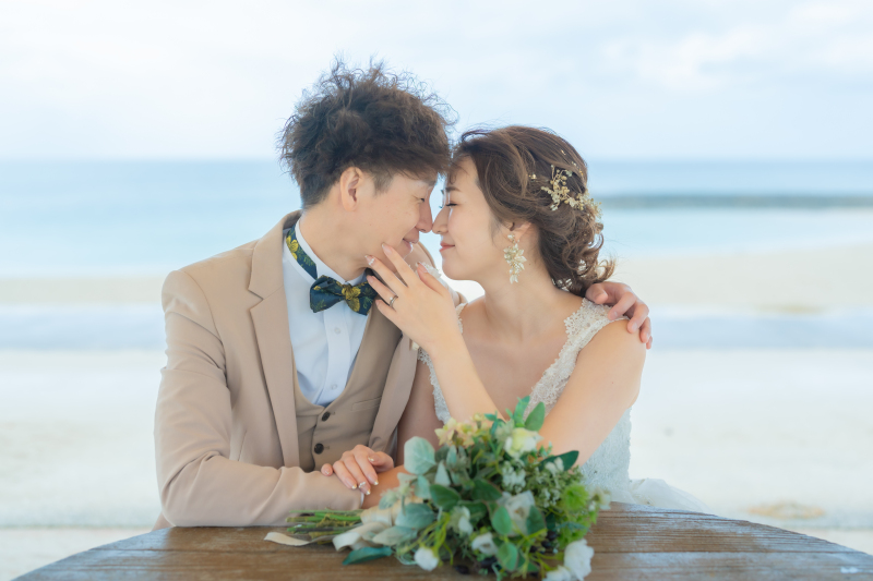 ブーケ1つで写真の見え方も変わります♡