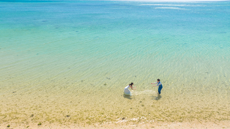 沖縄ならではの〝ウォーターイン〟で夏を感じましょう♪
