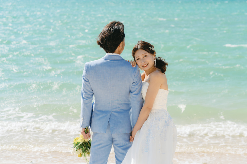 ドレスで沖縄の海へダーーーイブ♡